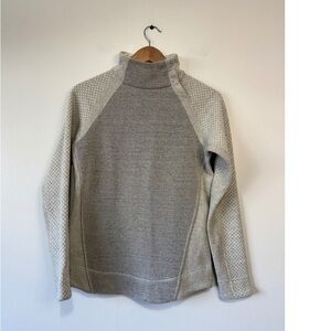 Gray Patterned Men's Sweater